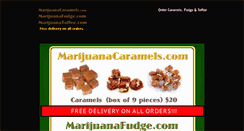 Desktop Screenshot of marijuanacaramels.com